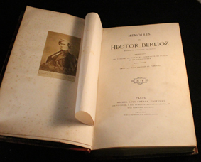 berlioz, memoires, michel levy, 1870, originale, portrait, compositeur, photo, sonnet, shakespeare