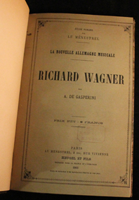 wagner, gasperini, allemagne, musique, heugel, 1866, originale, tannhauser, esprit nouveau
