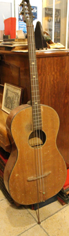 guitare contrebasse, instrument, musique, rare, grande