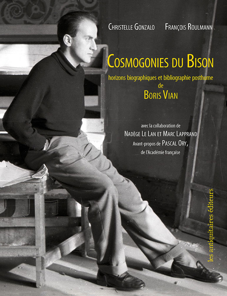 vian cosmogonies du bison cover bd